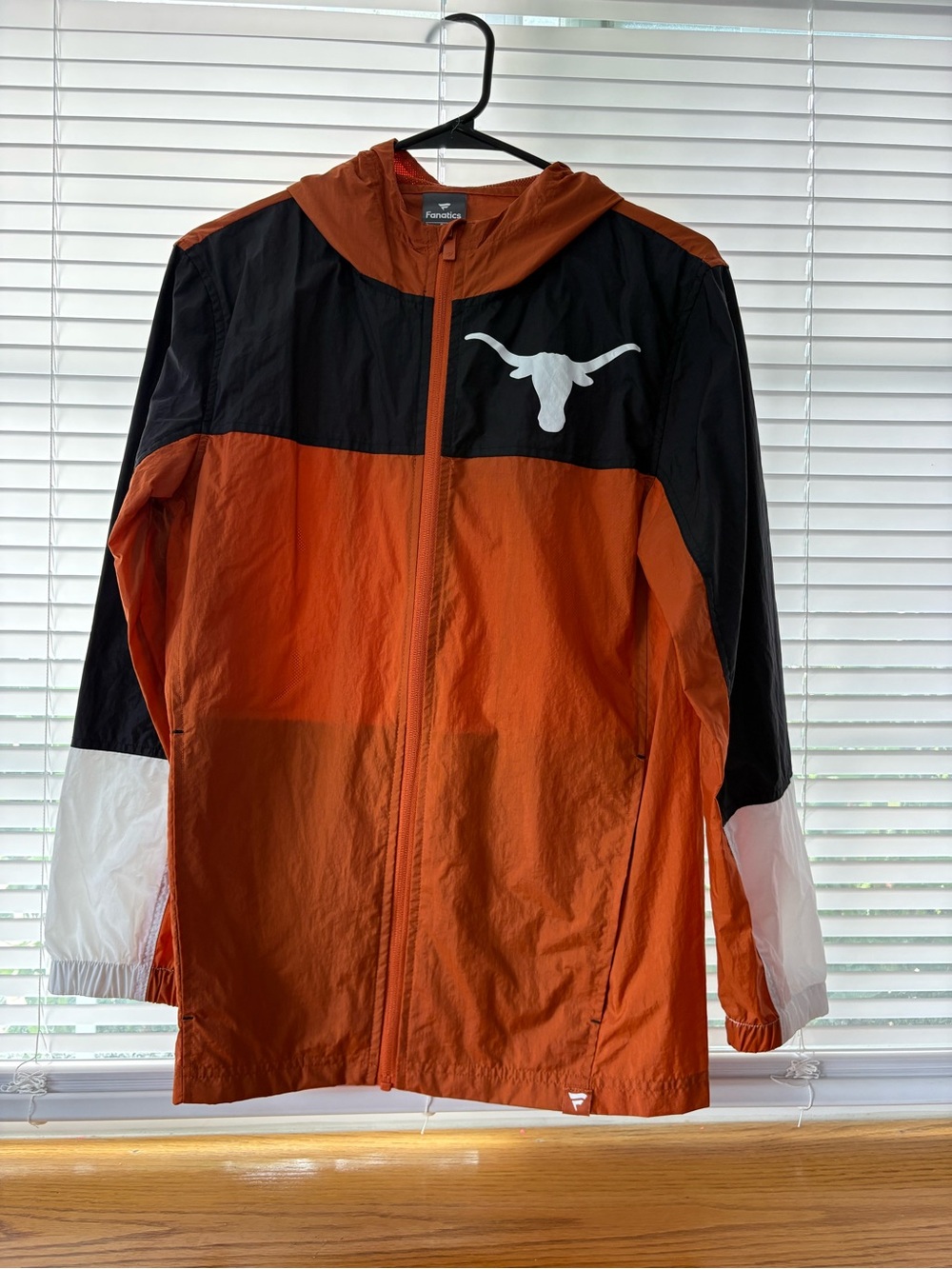 Fanatics Texas Longhorns Colorblock Windbreaker Jacket - Orange/Black/White
